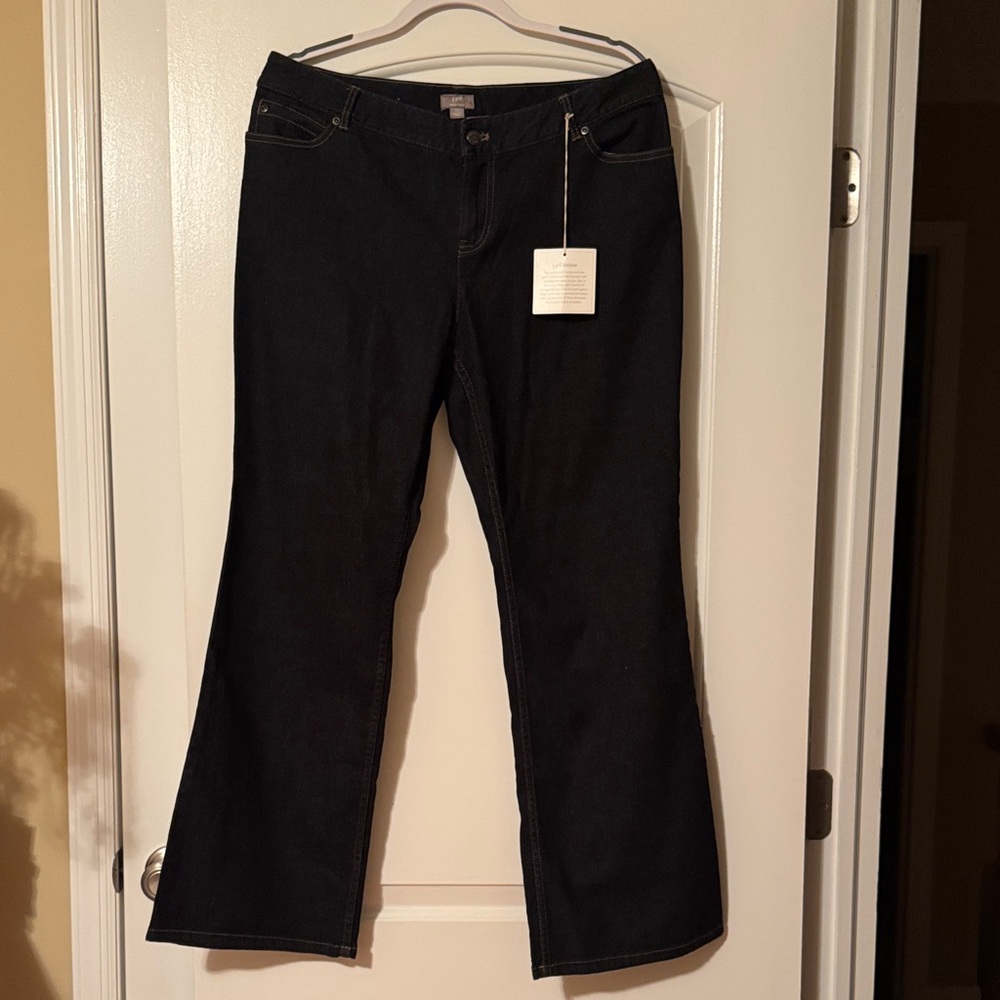 J. Jill Indigo Bootcut Jeans